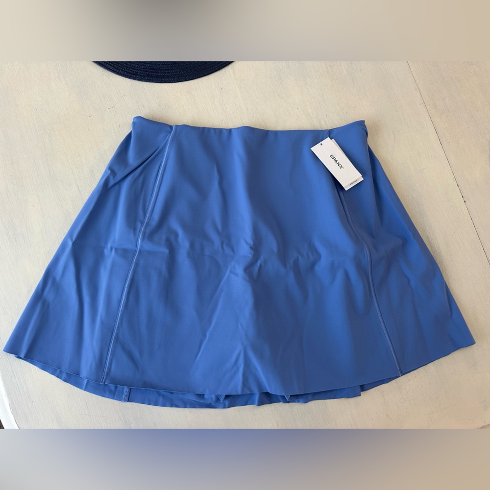 New SPANX Vibrant Blue Skort